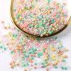 Mixed Color Tube Glass Transparent Rice Beads Millet Diy Handmade Bracelet Loose Beading