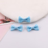 25mm Colorful Dot Printed Bow Diy Clothing Accessories Small Bow Tie Handmade Hair Hoop