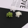 Simple Frosted Three-dimensional Camellia with Tray Jewelry Accessories Diy Handmade Hair