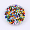 2-4mm Color Solid Glass Rice Beads Loose Diy Handmade Beaded Bracelet Necklace Spacer