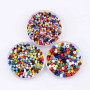 2-4mm Color Solid Glass Rice Beads Loose Diy Handmade Beaded Bracelet Necklace Spacer