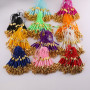 Colorful Braided Mobile Phone Rope with Lobster Clasp Lanyard Doll Pendant Accessories
