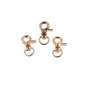 A Variety of Zinc Alloy Special-shaped Buckle Love Diamond Crystal Spring Ring Key Chain