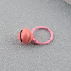 Paint Color Pet Bell Book Ring Buckle Combination Key Chain Spring Key Diy Jewelry