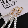 Off-white Pearl Extended Glass Hand Chain Door Buckle Jewelry Accessories Diy Doll