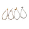 Imitation Pearl Glass Short Chain Hand Bag Mobile Phone Case Key Pendant Jewelry