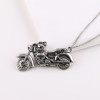 Personalized Three-dimensional Motorcycle Alloy Pendant Handmade Diy Sweater Chain