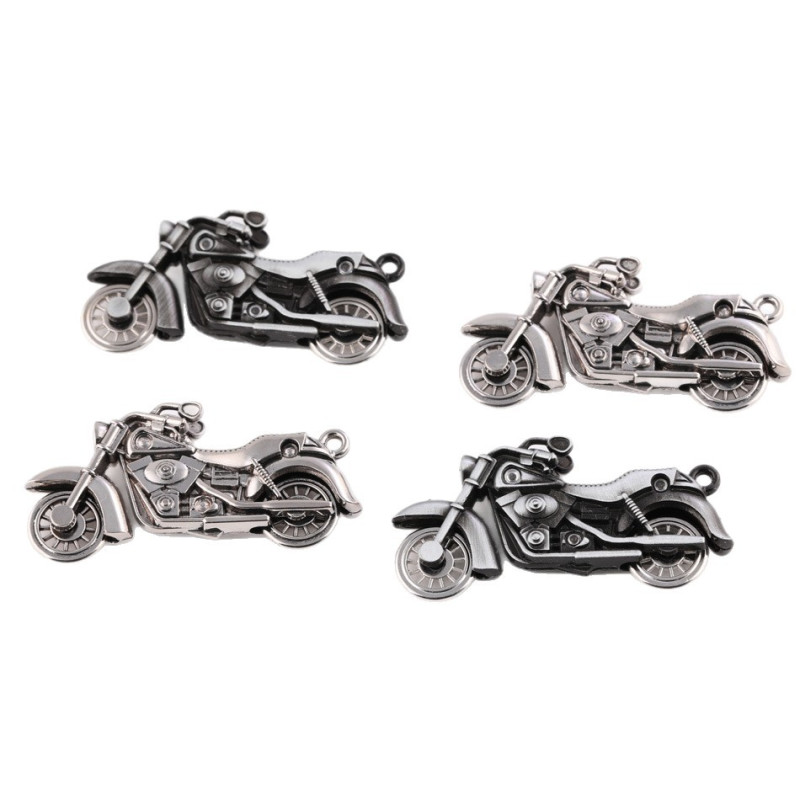 Personalized Three-dimensional Motorcycle Alloy Pendant Handmade Diy Sweater Chain