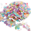 Colorful Symphony Leaves Butterflies Flowers Sequins Diy Handmade Clothing Accessories