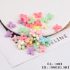 Mixed Plant and Animal Color Plated Butterfly Flower Resin Beads Handmade Diy Mobile