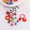 12mm Candy Color Painted Round Small Bell Diy Keychain Pendant Pet Jewelry Accessories
