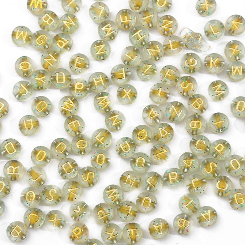 Diy Jewelry Accessories Handmade Beading Material Acrylic Beads Onion Powder English