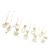 14k Gold Color-preserving Light Luxury Butterfly Bracelet Diy Safety Chain Micro-inlaid