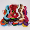 1mm Wax Rope, 3 Strands of Polyester Wax Thread, Bead Buddhist Beads Bracelet, Toy Diy