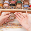 1-1.5mm Braided Beads Hand-rolled Cotton Rope Handmade Diy Bracelet Necklace Decoration
