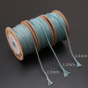 1-1.5mm Braided Beads Hand-rolled Cotton Rope Handmade Diy Bracelet Necklace Decoration