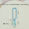 Candy Color Cute Transparent Bear Bead Chain Mobile Phone Keychain Handmade Diy Jewelry