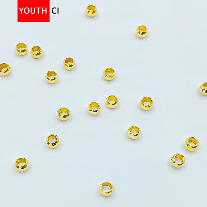 Positioning Beads Can Be Clamped Flat and Fixed for Finishing. Diy Handmade 18k