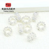 18k Gold-plated Zircon Beads Diy Handmade Jewelry Accessories Color-preserving Necklace