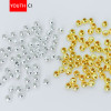 Gold and Silver Iron Beads Bracelet Spacers Handmade Diy Jewelry Accessories Loose