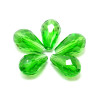 Grade a Glass Crystal Beads Drop-shaped Handmade Diy Faceted Beaded Pendant Hairpin