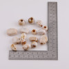 Mixed Acrylic Gradient Pattern Special-shaped Large Hole Loose Beads Diy Handmade Beaded