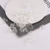 18*14mm Transparent Lily of the Valley Flower Windbell Acrylic Bell Lace Pendant Diy