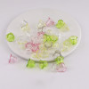 18*14mm Transparent Lily of the Valley Flower Windbell Acrylic Bell Lace Pendant Diy