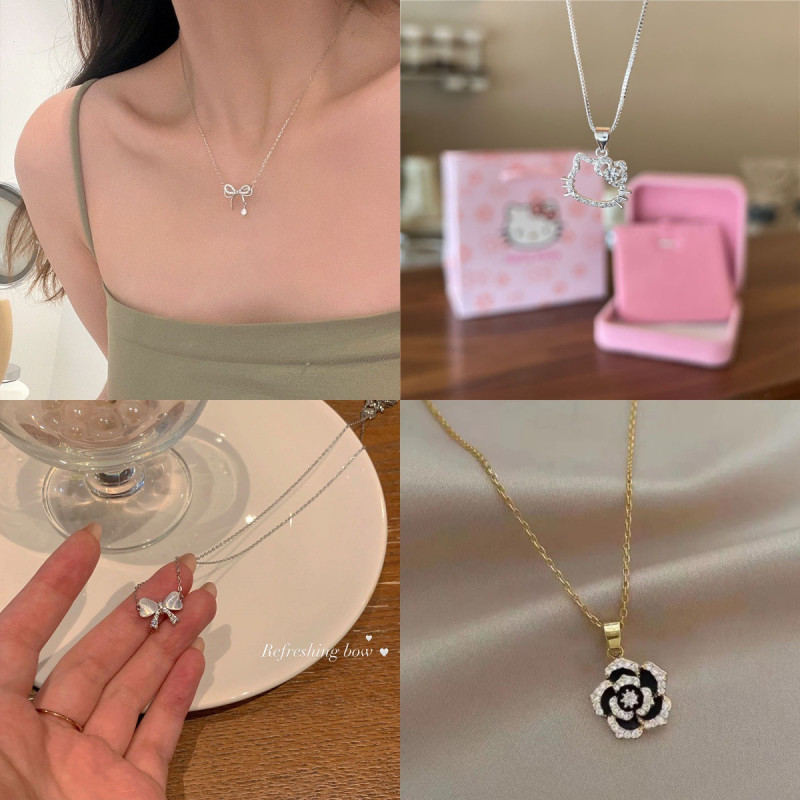 2025 New Collection Necklace for Women Ins Niche Design High-end Clavicle Chain Jewelry