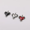 European and American Retro Cross Love Thorns Rose Alloy Pendant Diy Handmade Necklace