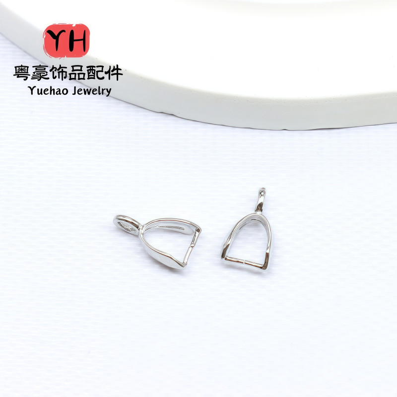 14k Gold-filled Color-preserving Pendant Buckle Melon Seed Clip Jade Accessories Diy