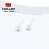 14k Gold-filled Color-preserving Earrings, Pearl Bowl Needles, Natural Crystal Beading
