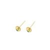 14k Gold-filled Color-preserving Earrings, Pearl Bowl Needles, Natural Crystal Beading