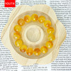 12mm14mm Crystal Beaded Bracelet Diy Jewelry Rose Quartz Chalcedony Pearl Agate Natural