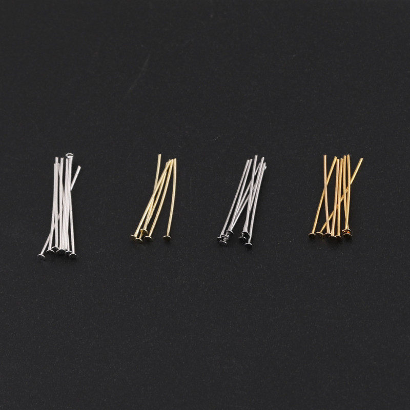 14k Gold-filled Color-preserving T Needle Diy Handmade Beading Jewelry Material