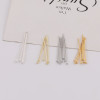 14k Gold-filled Color-preserving T Needle Diy Handmade Beading Jewelry Material