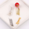 14k Gold-filled Color-preserving T Needle Diy Handmade Beading Jewelry Material