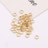 3-10mm 14k Gold-filled Color-preserving Copper Ring Single Diy Handmade Connection Closed