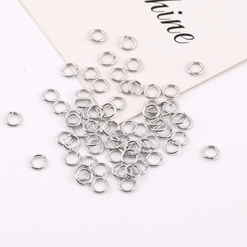 3-10mm 14k Gold-filled Color-preserving Copper Ring Single Diy Handmade Connection Closed