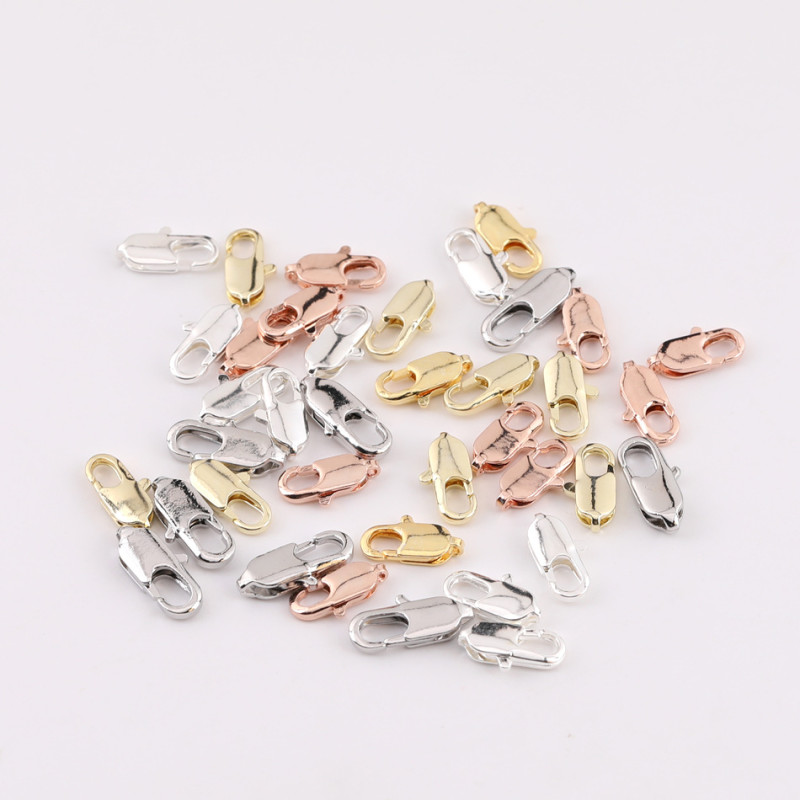 14k Gold-filled Color-protected Long Lobster Clasp Fishtail Buckle Diy Connection