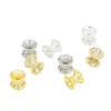14k Gold-filled Color-preserving Hollow Small Waist Flower Holder Separated by Beads Hat
