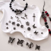 Alloy Bead Ring Rose Butterfly Spacer Accessories Handmade Diy Bracelet Mobile Phone