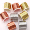 Large Roll of Color-preserving Copper Wire Diy Bead Lead Handicrafts Winding Jewelry