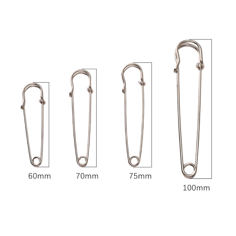 Thickened Iron Electroplated Large Pin Diy Hand-knitted Sweater and Mark Anti-disassembly