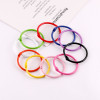 45mm Color Painted Metal Round Book Ring Buckle Open Keychain Loose-leaf Accessories