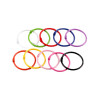 45mm Color Painted Metal Round Book Ring Buckle Open Keychain Loose-leaf Accessories