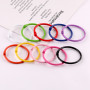 45mm Color Painted Metal Round Book Ring Buckle Open Keychain Loose-leaf Accessories