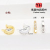 18k Gold-filled Color-protected Zirconium Pearl Necklace Universal Buckle Handmade Diy