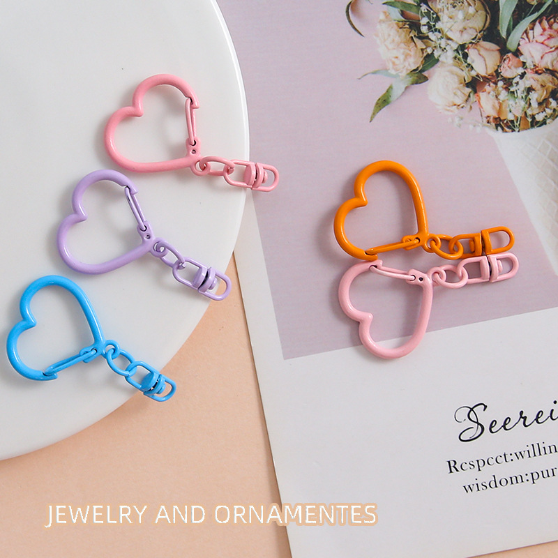 Versatile Zinc Alloy Love Buckle with 8-character Diy Handmade Pendant Jewelry Toy Metal