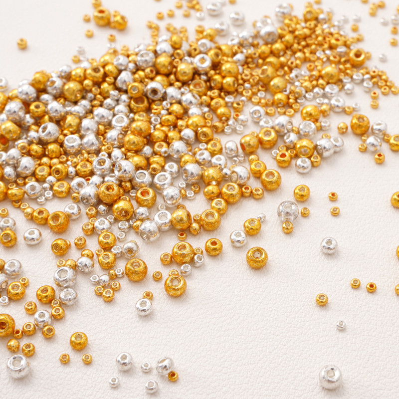 1.5-4mm High Quality Color-preserving Glass Rice Beads Diy Handmade Beading Accessories